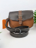 Leather Cartridge style Handbag